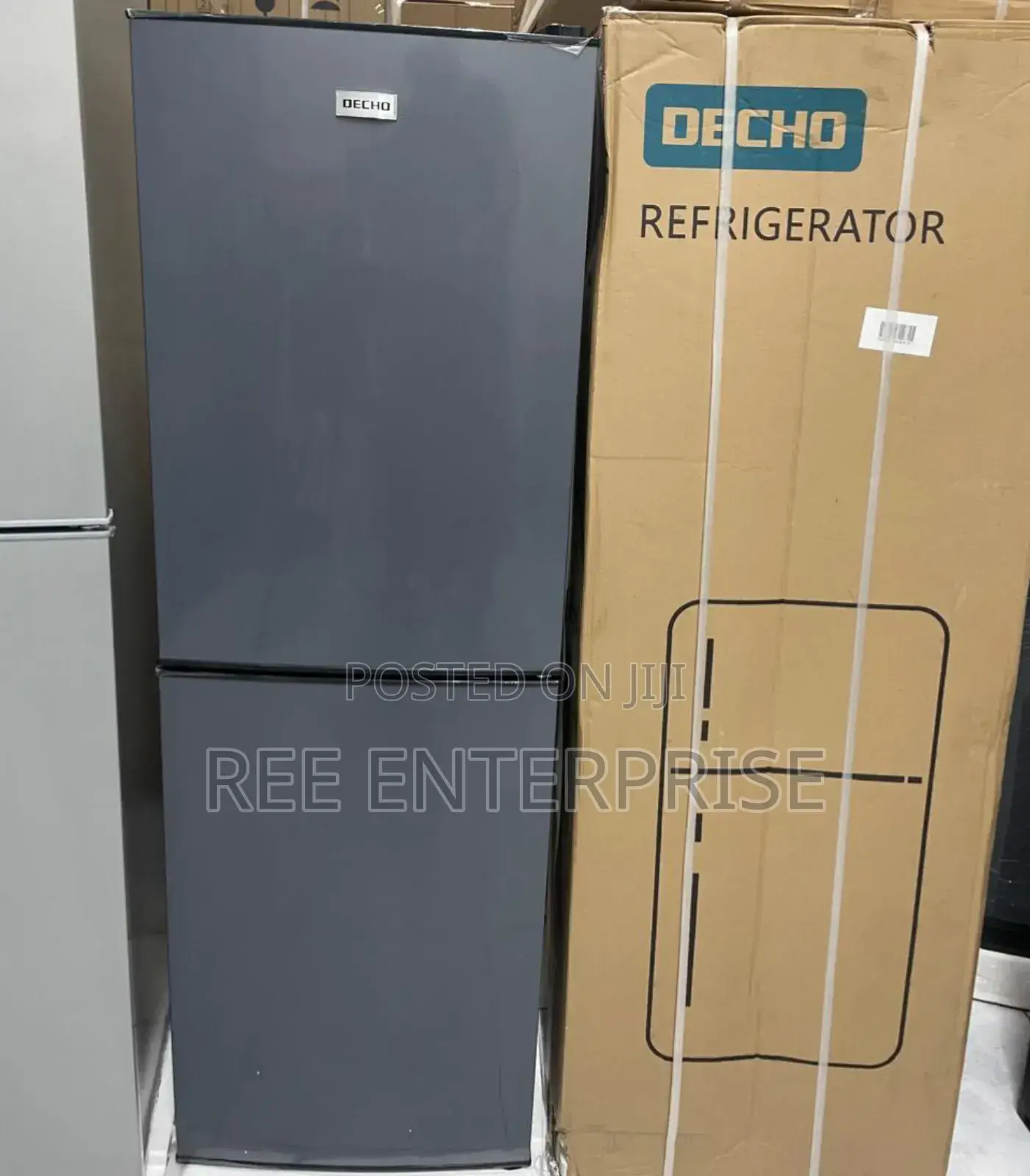 *Decho  Fridge 138 Litres Double Door Refrigerator