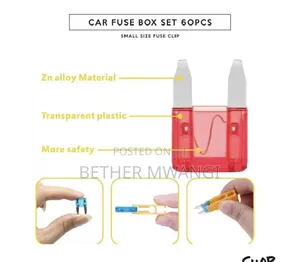Car Fuse Box Set (60pcs) In Kenya
