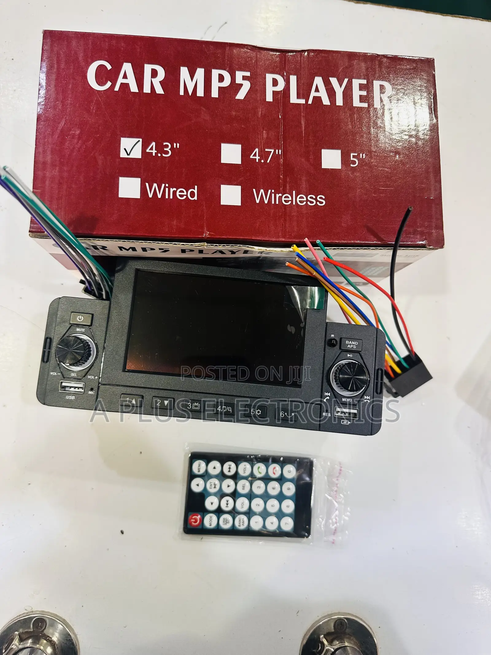Mp5 Radio With Bt/Usb 4304 4.3 Inch Hd Display Car Stereo