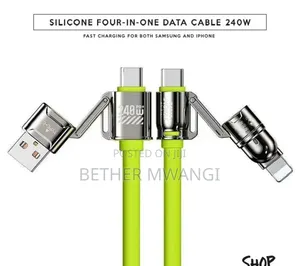 4-in-1 (240watts)  Fast Charging Cable In Kenya