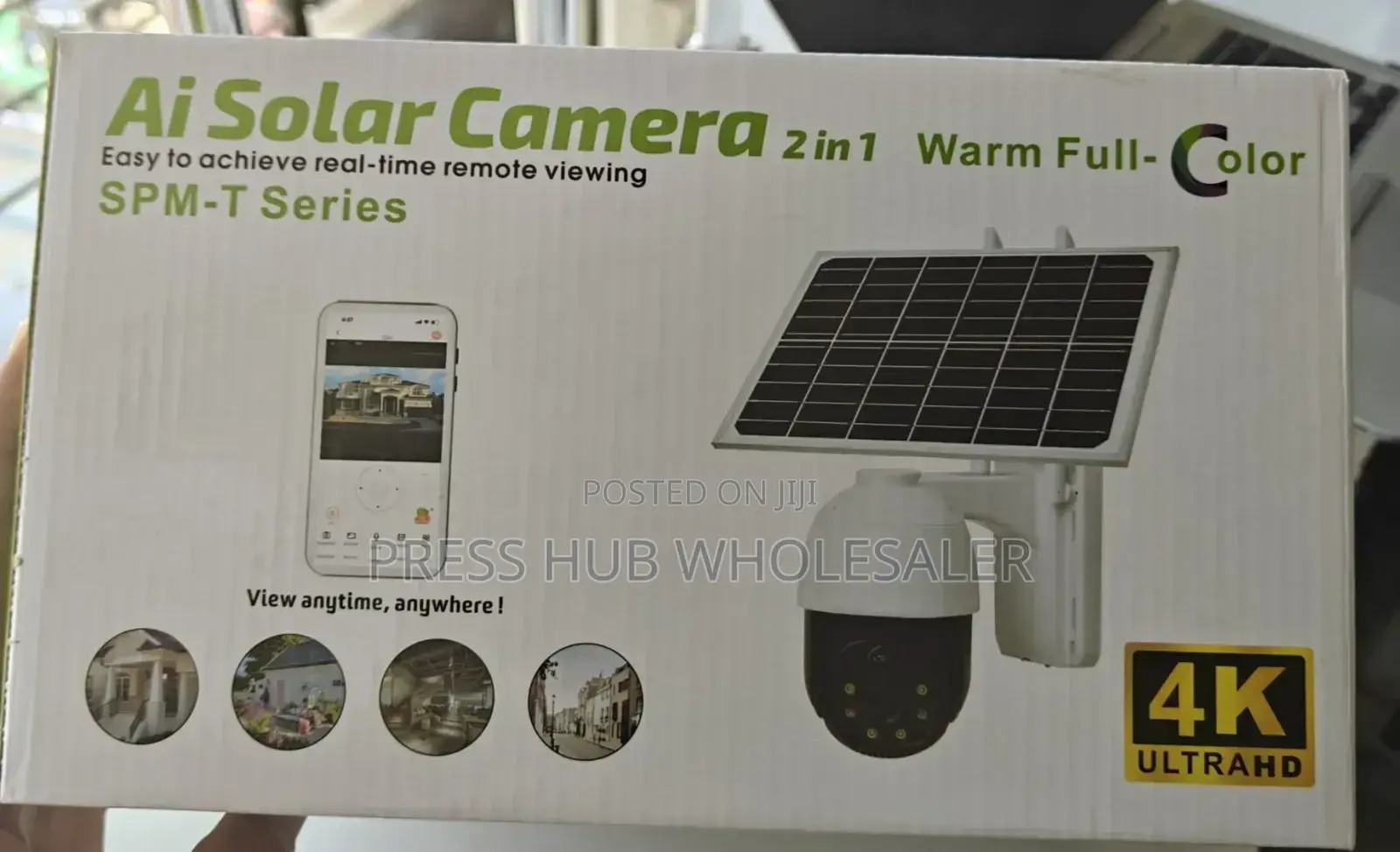 Smart Solar Ai Surveillance Camera
