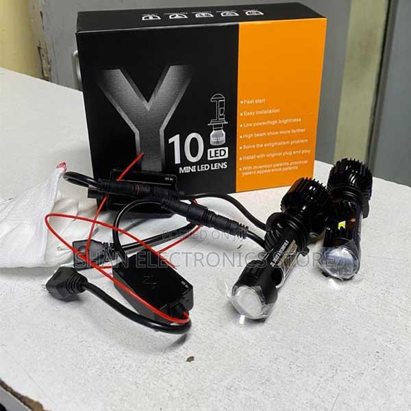 Y10 Bulb H7 Plug-and-Play Projector High Low Beam Lamp Car Headlamp