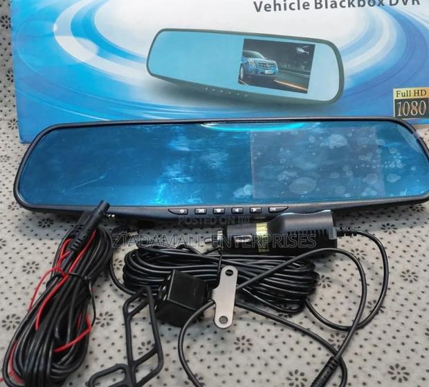2-Lens Full Hd 1080p Rearview Mirror Dash Cam