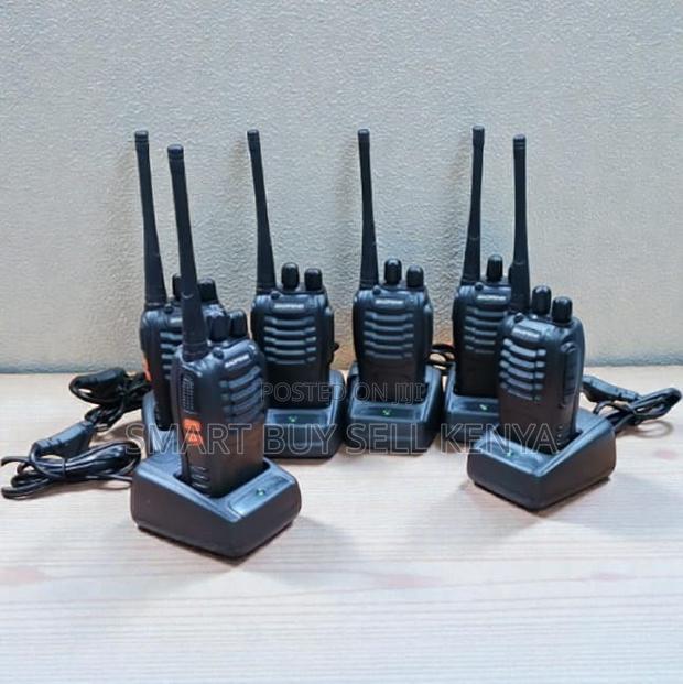 Long Range Baofeng Bf-888s Walkie Talkie Radio Calls- 6 Pieces