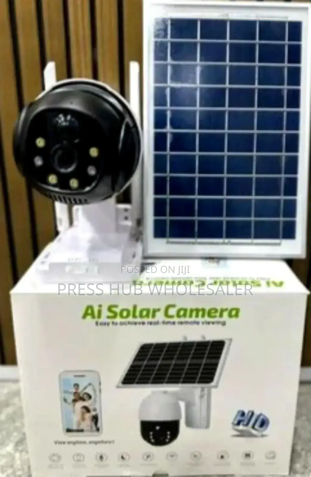 Smart Solar Ai Surveillance Camera