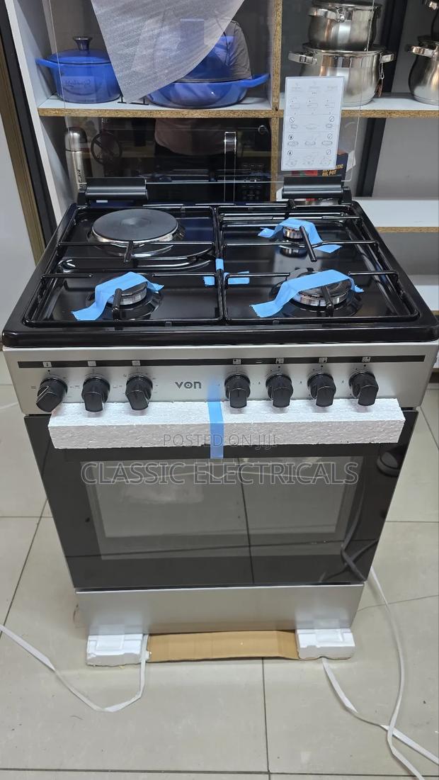 Von 3+1 Standing Cooker With Electric Oven