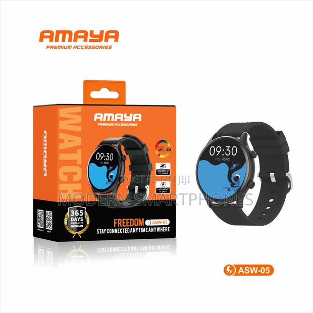 Amaya Asw-05 Is A Reliable And Stylish Smartwatch Designed
