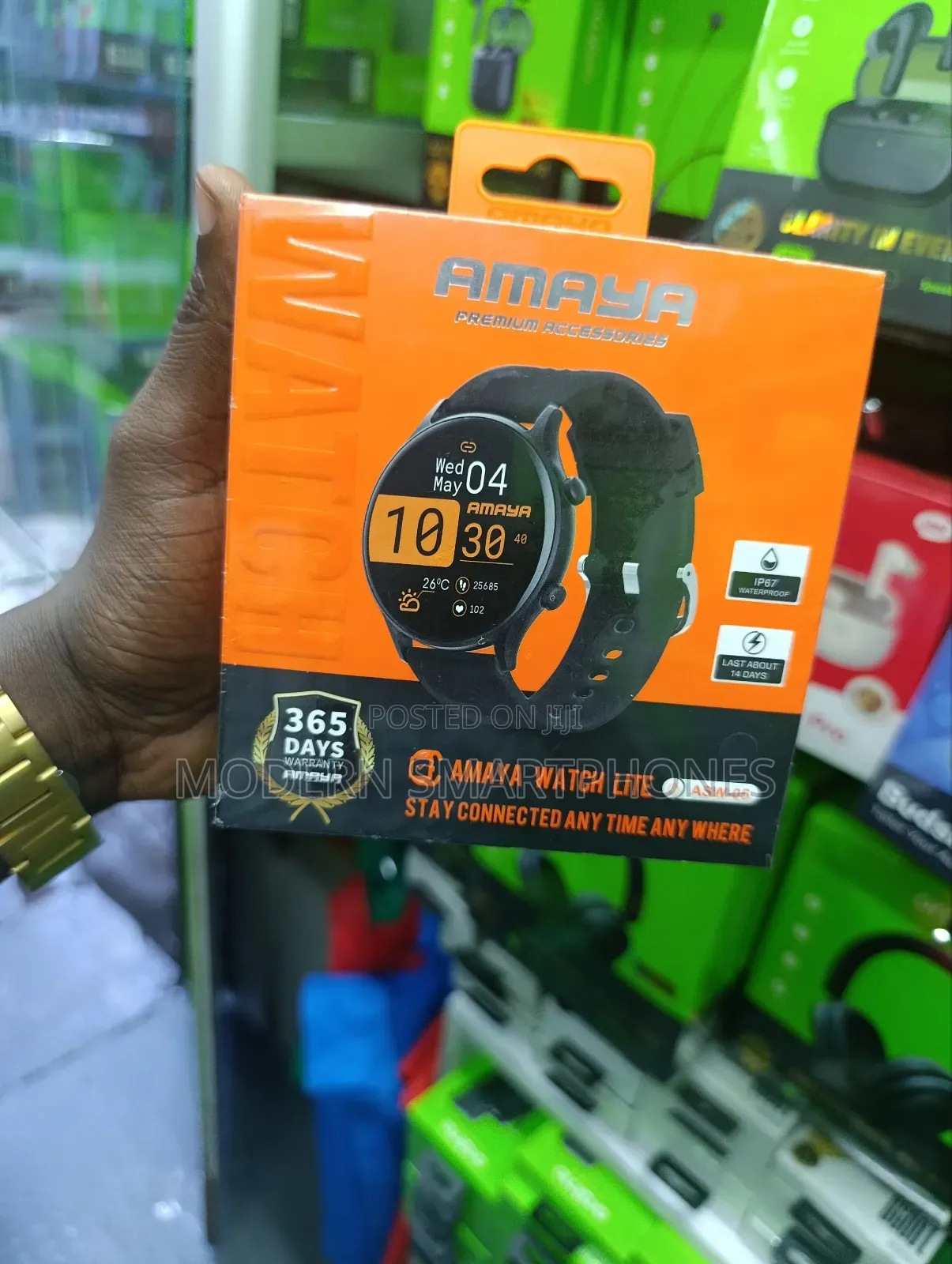 Amaya Asw-05 Is A Reliable And Stylish Smartwatch Designed