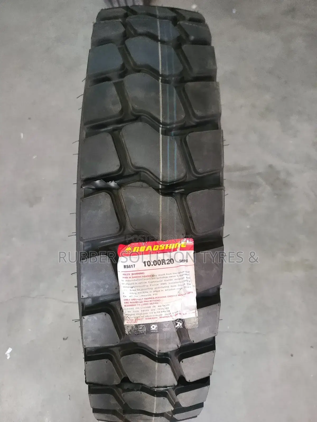 10.00r20 Roadshine Sr617 18pr Diff Mud-Truck
