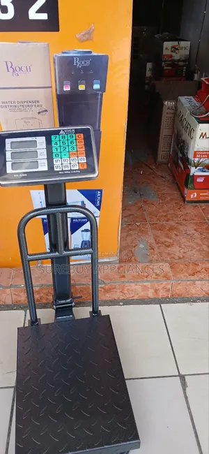 150kg Digital Platform Scale With Heavy-Duty Grill Base