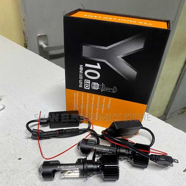 Universal Fog Lamp Y10 Projector High Low Beam Lamp H7 Car Headlamp