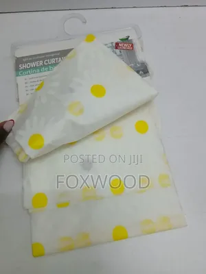 Waterproof Fabric Printed Shower Curtains Available