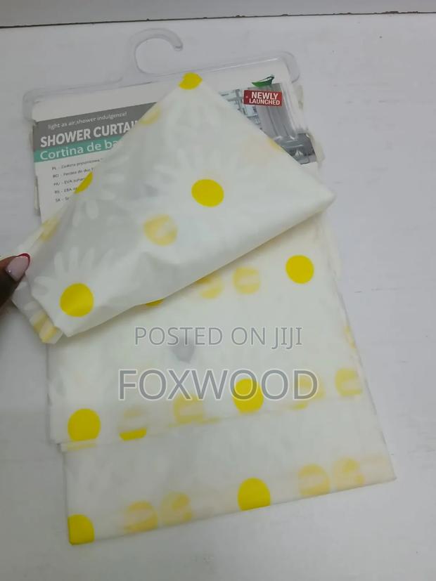 Waterproof Fabric Printed Shower Curtains Available - thumbnail 2