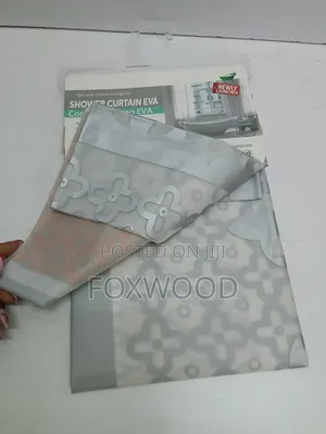 Waterproof Fabric Printed Shower Curtains Available