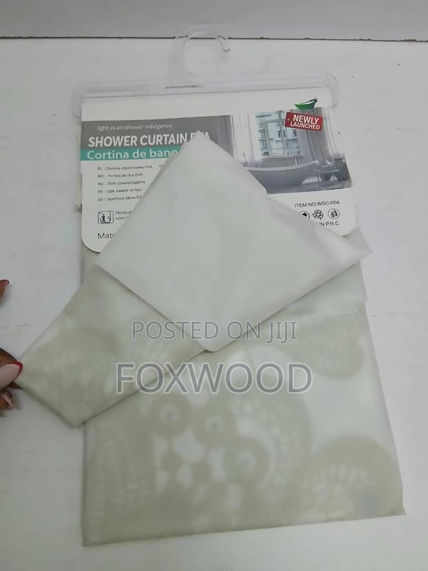 Waterproof Fabric Printed Shower Curtains Available - thumbnail 4