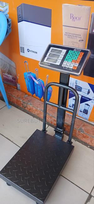 Heavy-Duty 150kg Electronic Platform Scale With Grill Base - thumbnail 2