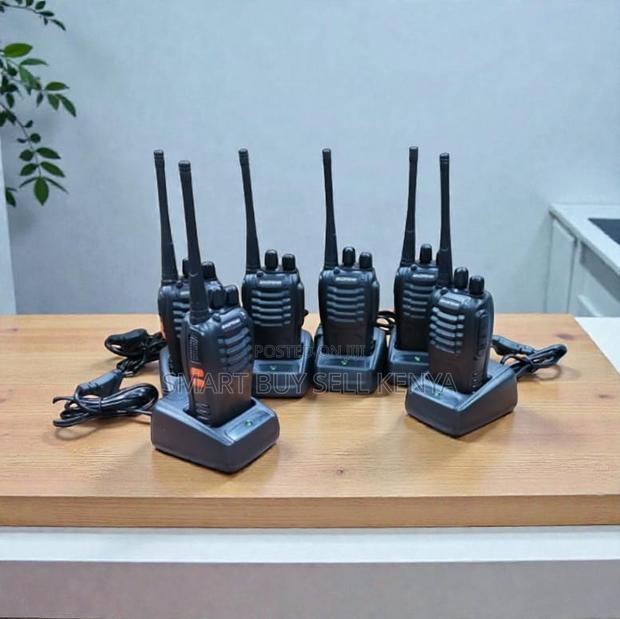 Portable Handheld Baofeng Bf-888s Walkie Talkie Radio Calls- 6 Pieces