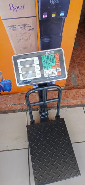 150kg Heavy-Duty Digital Platform Scale With Steel Grill - thumbnail 2