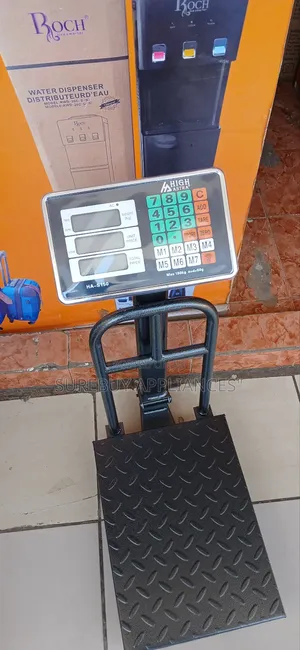 150kg Heavy-Duty Digital Platform Scale With Steel Grill