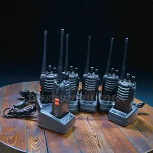 Stable Performance Baofeng Bf-888s Walkie Talkie Radio Calls- 6 Pieces