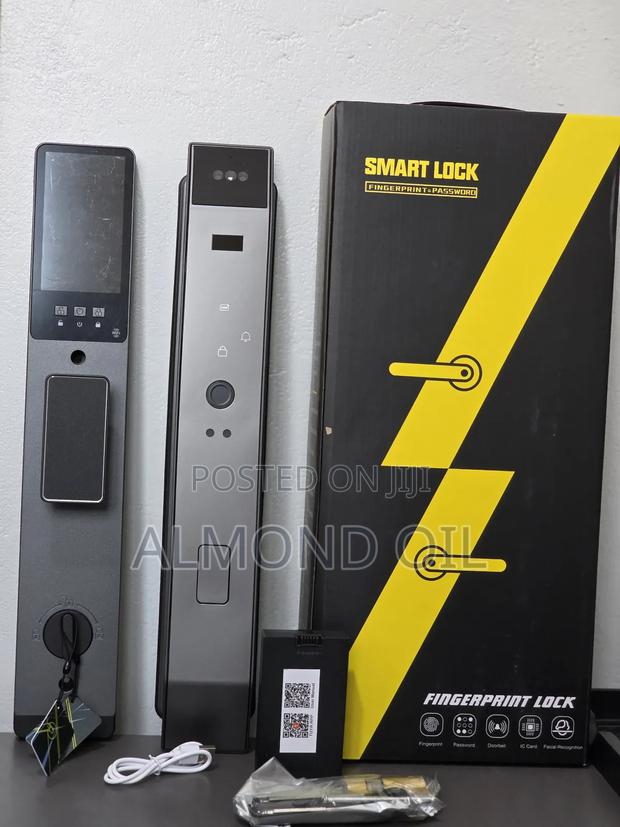 Tuya Smart 3d Face Camera Recognition Fingerprint Security Door Lock - main view