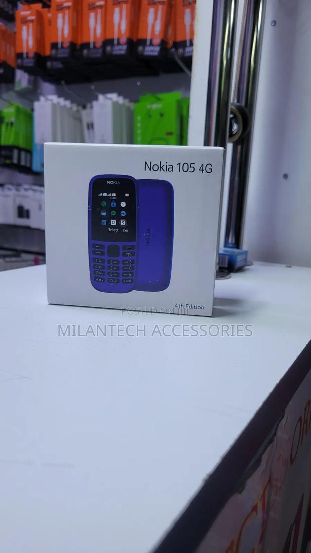 New Nokia 105 Blue - main view