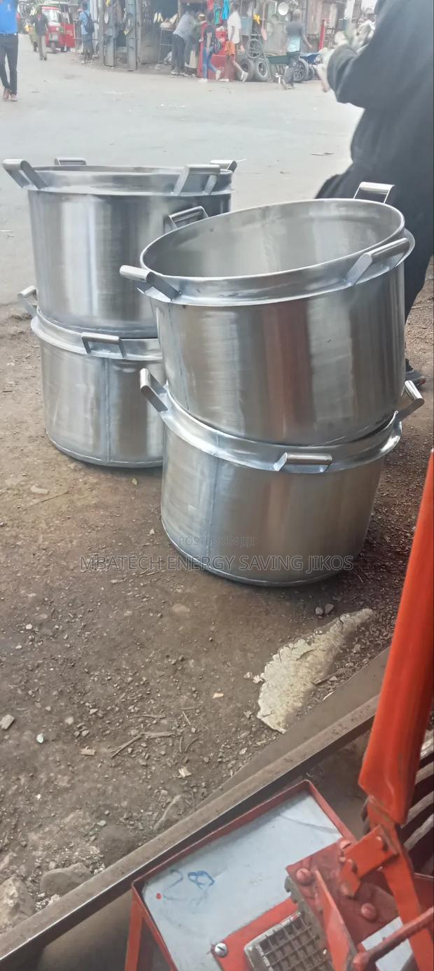 500 Litres Heavy Duty Stainless Steel Sufuria