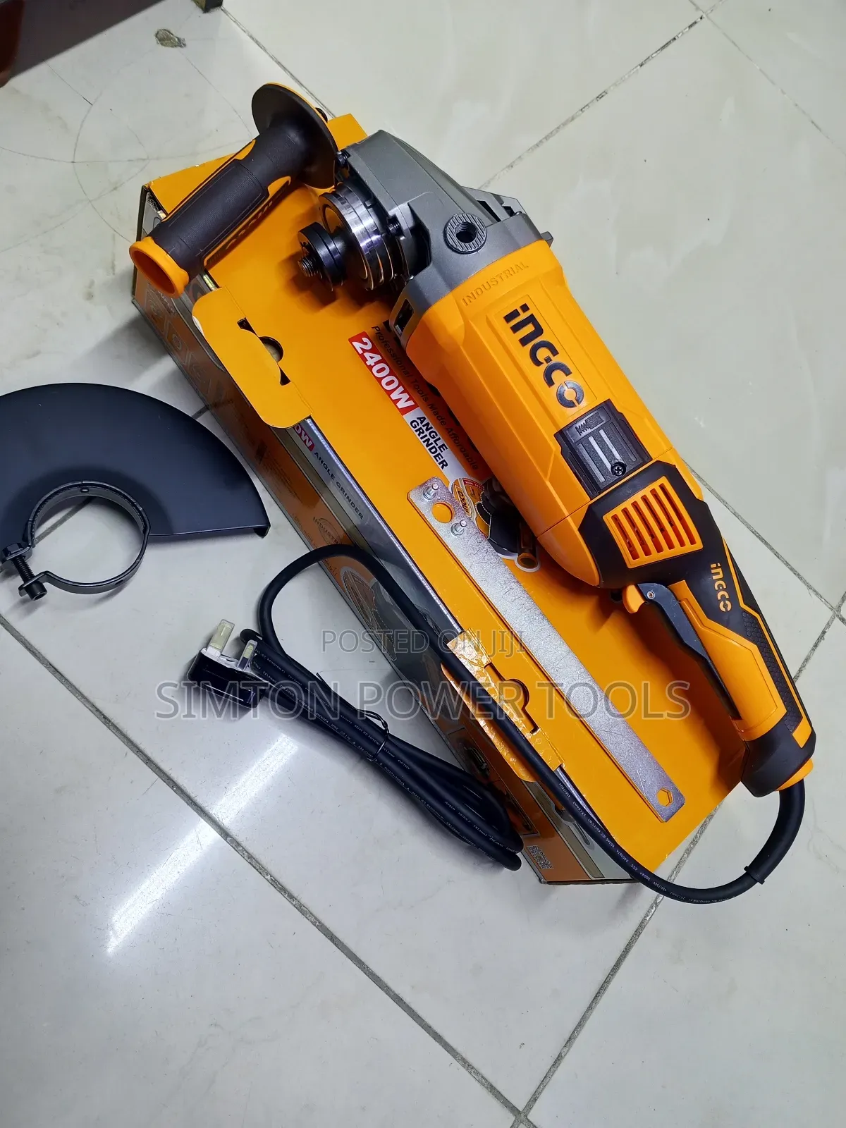 Industrial Ingco Angle Grinder 2400watts