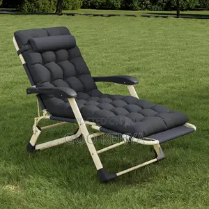 Home Chair; Foldable Soft-cushioned Zero Gravity Lounge Chair