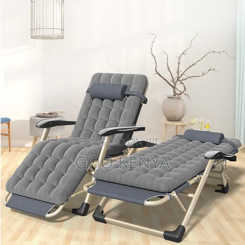 Home Chair; Foldable Soft-cushioned Zero Gravity Lounge Chair