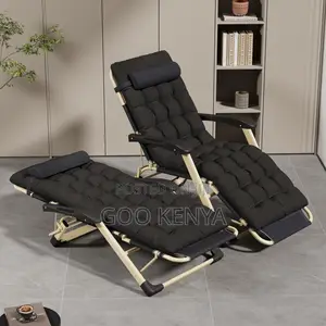 Home Chair; Foldable Soft-cushioned Zero Gravity Lounge Chair