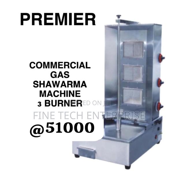 Premier 3 Burner Gas Shawarma Machine - main view
