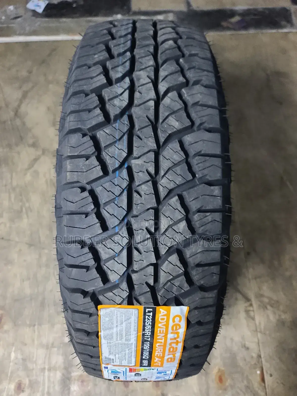235/65r17 Centara Tyres Adventure a/T 8pr All-Terrain