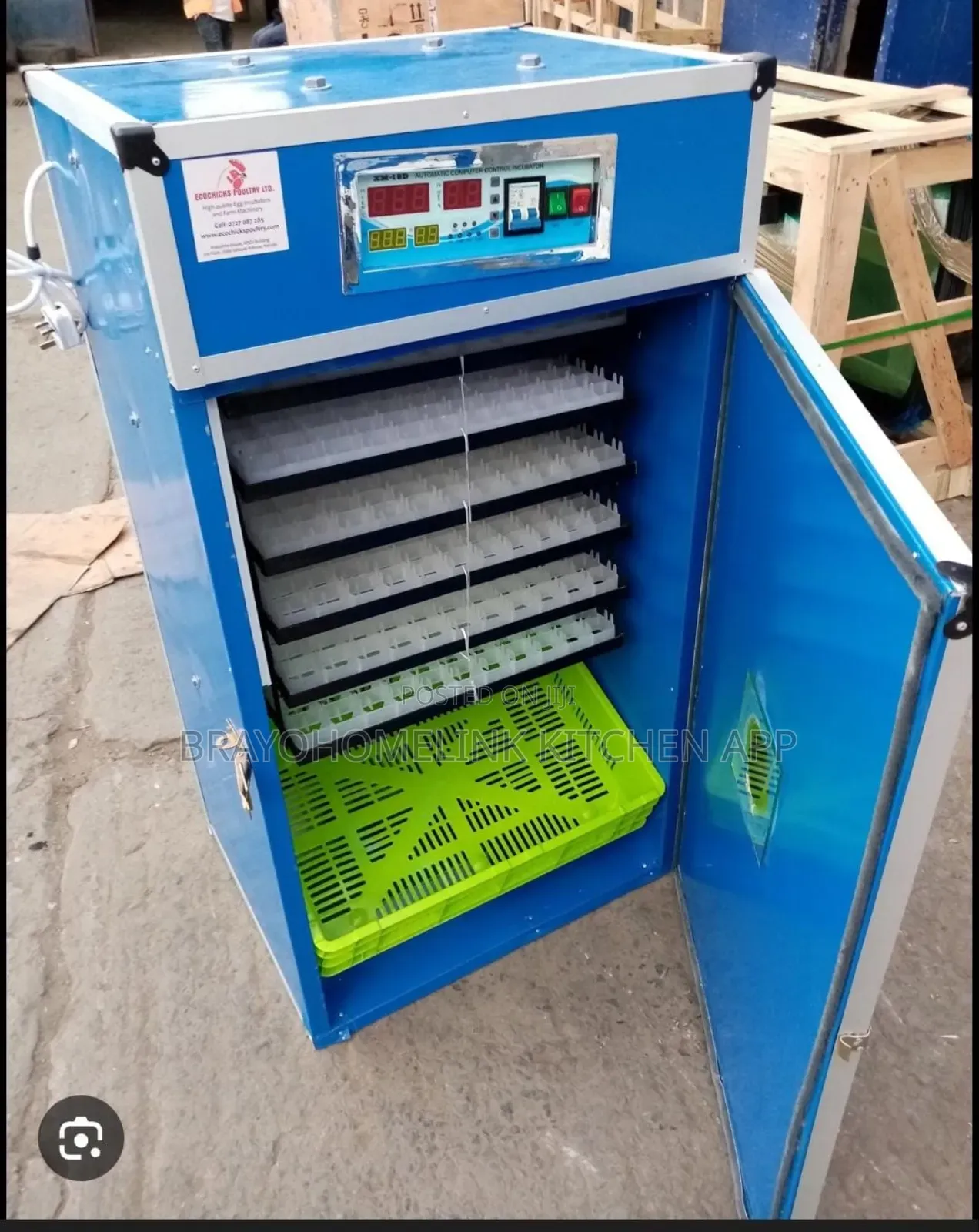 Egg Incubator; 64 Eggs Automatic