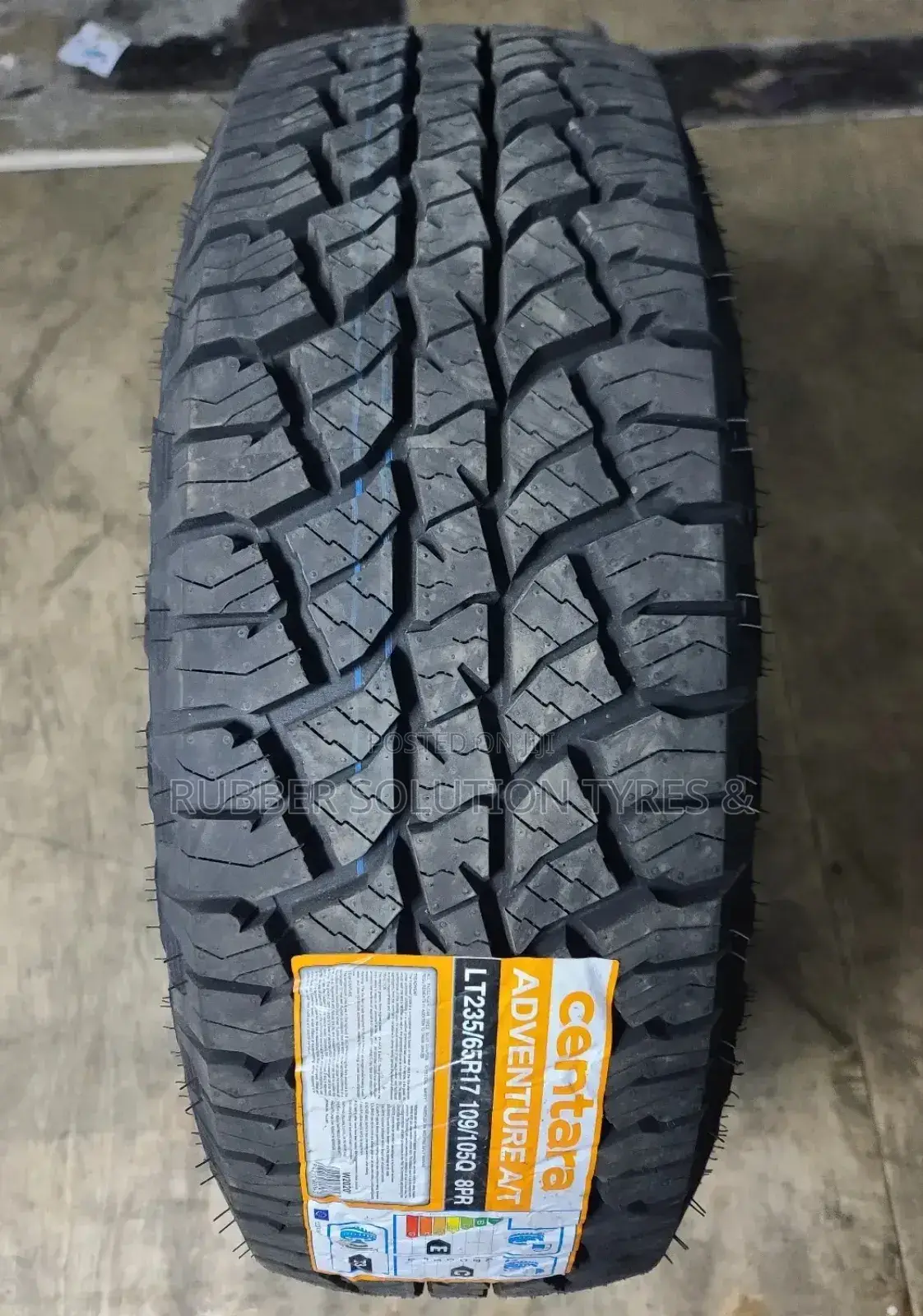 235/65r17 Centara Tyres Adventure a/T 8pr All-Terrain