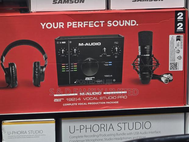 M-Audio Air 192|4 Vocal Studio Pro Complete Vocal Production Package, - main view