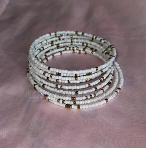 Handmade Beaded Bracelet Stack - main view