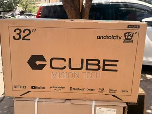 Cube 32" Android Smart Tv, Model Cbt32s. *