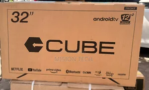 Cube 32" Android Smart Tv, Model Cbt32s. *