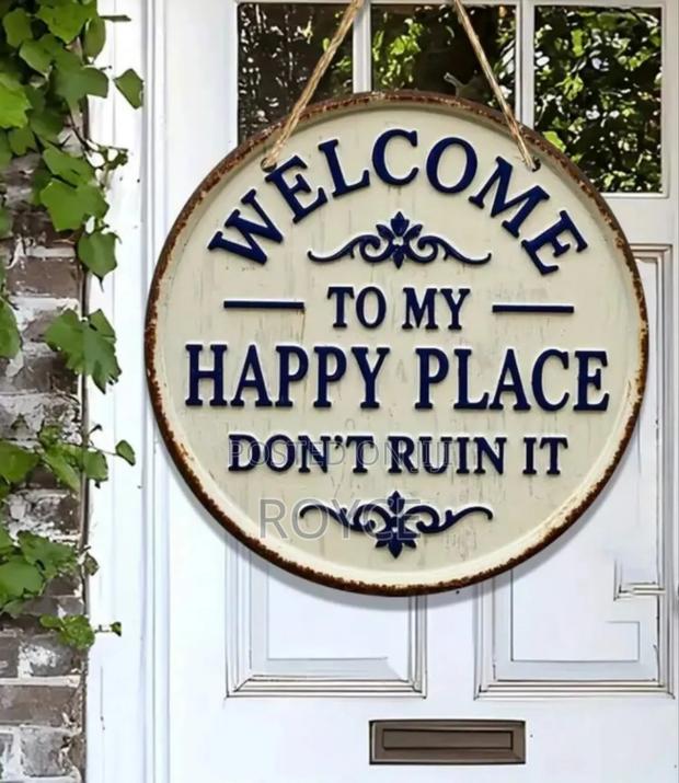 2d Flat Metallic Decor Sign - thumbnail 2