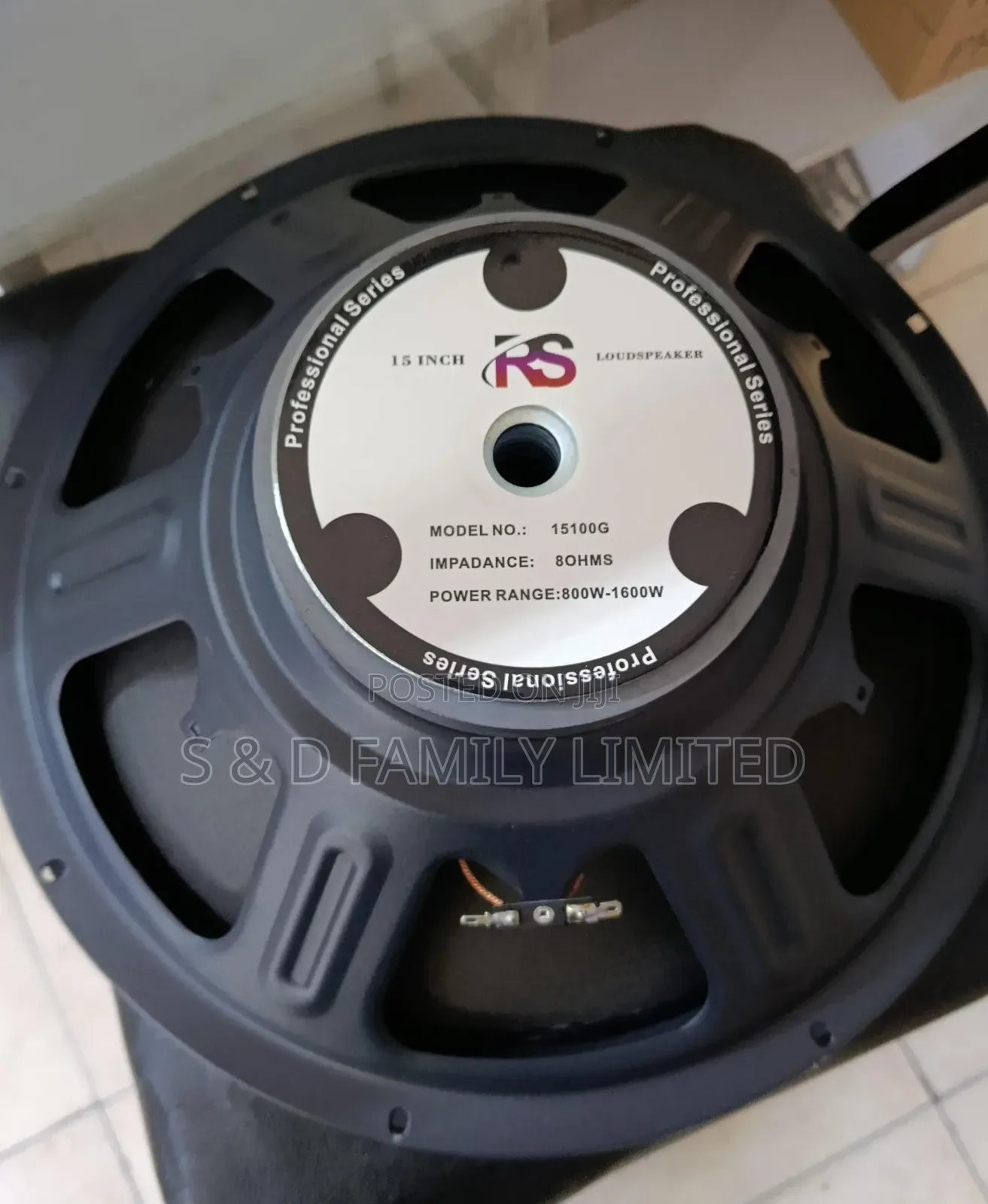 Rs Naked Speaker 15 Inches