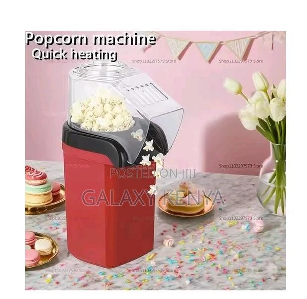 Portable Hot Air Popcorn Maker With Measuring Cup