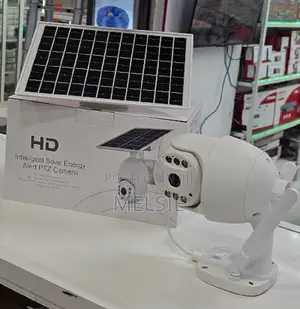 Solar Camera CCTV Kit Outdoor 360 With Infrared Night Colored Vision