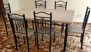 Marble Cream-6 Sitter Dinning Table.