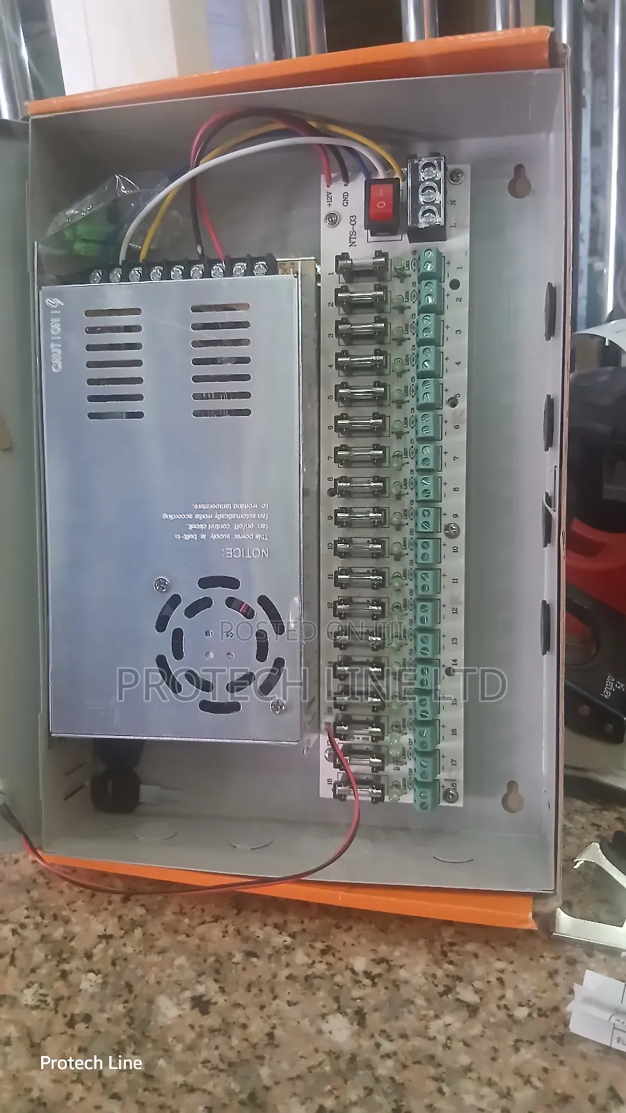 12v 30a Closed Cctv Power Supply Unit
