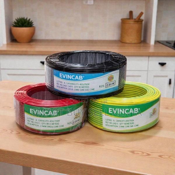 1.5mm 90m Single Core High Conductivity PVC Electrical Wiring Cable