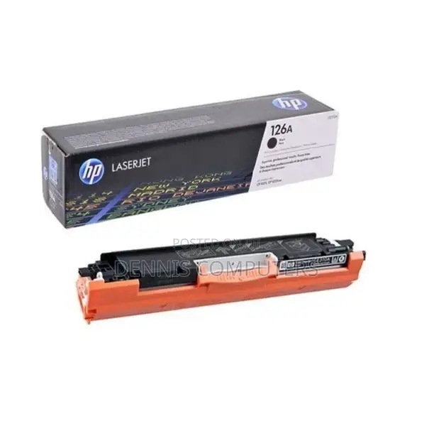 Hp 126a Black Original Laserjet Toner Cartridge