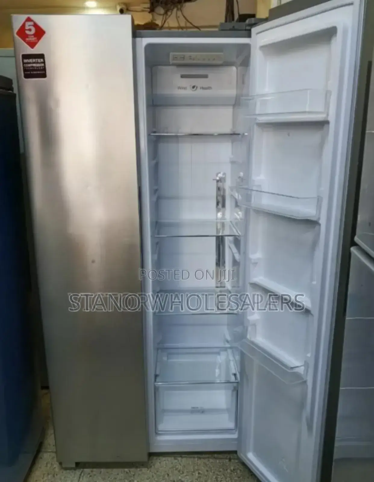 With 10yrs Warranty+- Ratmtons 450l Side to Side Fridge