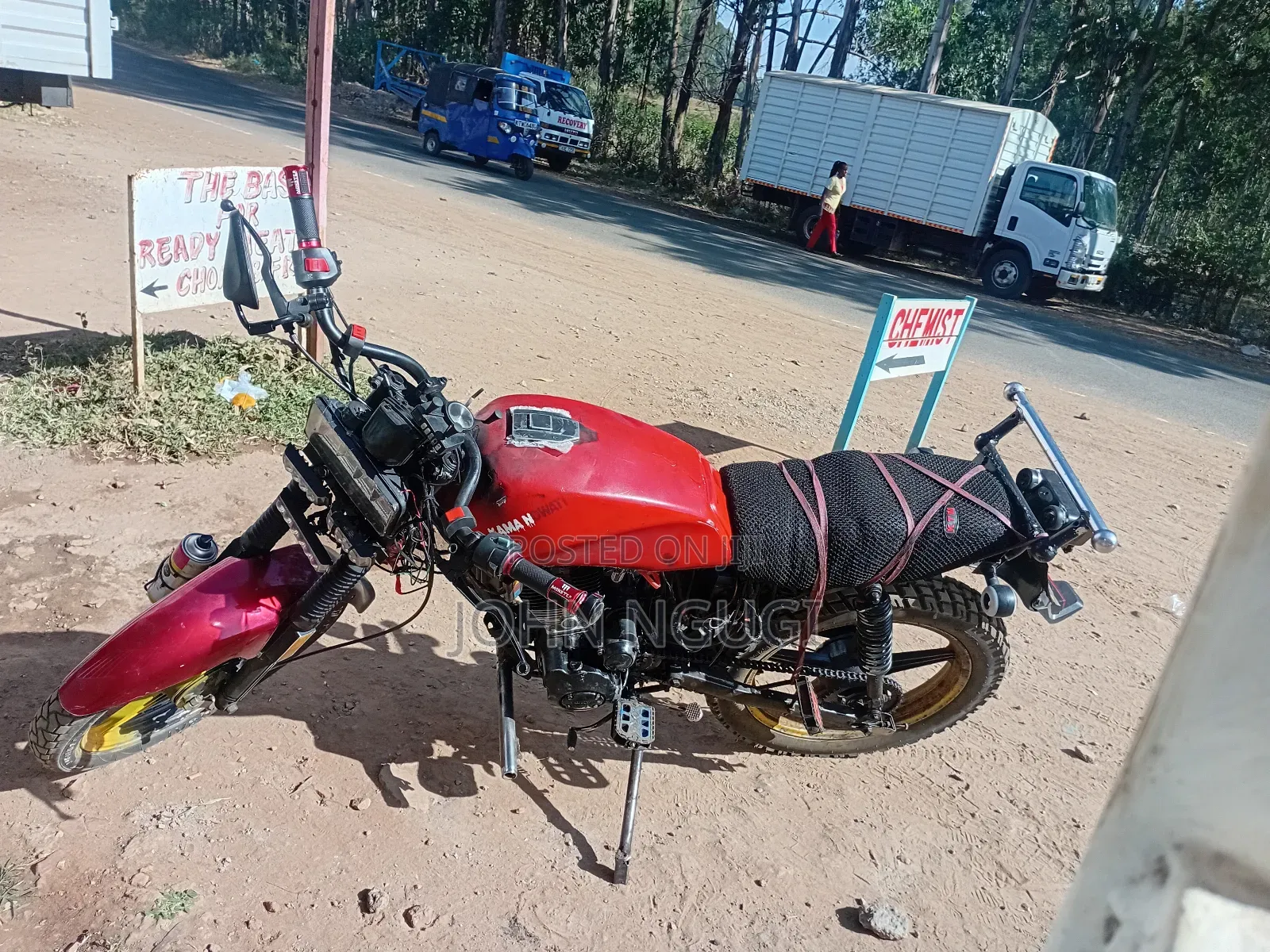 Haojin HJ150-15 2008 Red