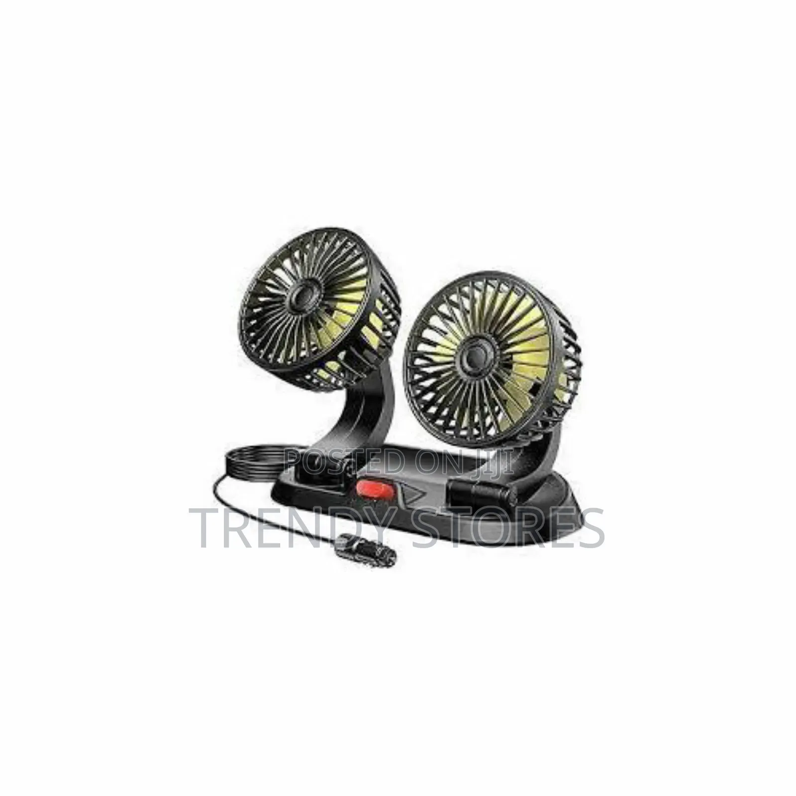 Double Headed Vehicle Fan